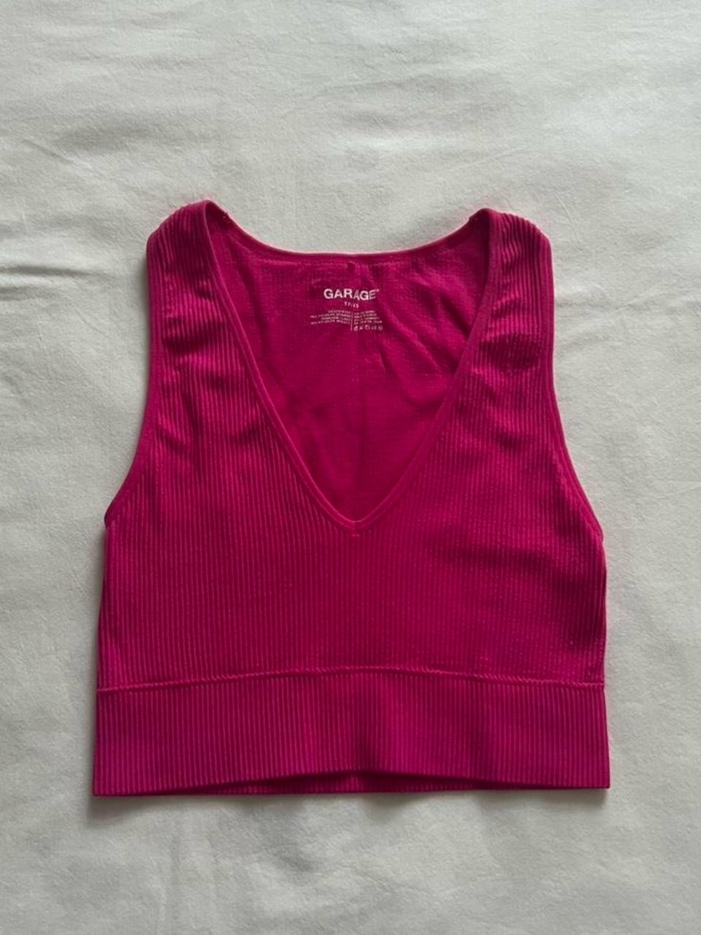 Garage Stella Seamless Plunge Tank Top